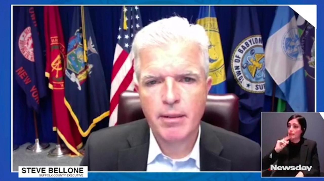 On Friday, Suffolk County Executive Steve Bellone urged