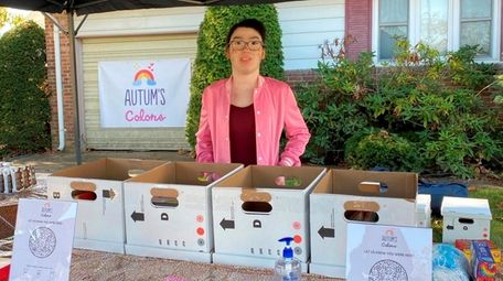 Autum Blois, a sophomore at Oceanside High School,
