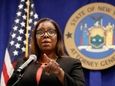 New York Attorney General Letitia James, seen in