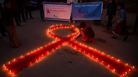 On Monday, the eve of World AIDS Day,