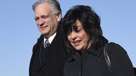 Former Nassau County Executive Edward Mangano and his