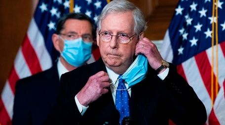 Senate Majority Leader Mitch McConnell (R-Ky) on Capitol