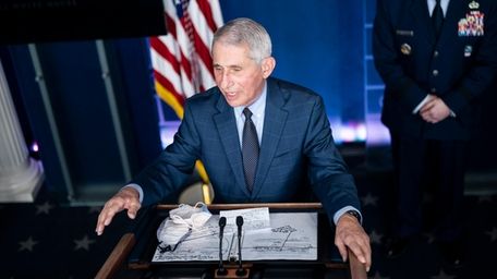 Dr. Anthony Fauci, the government's top infectious diseases