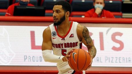Juan Felix Rodriguez of the Stony Brook Seawolves