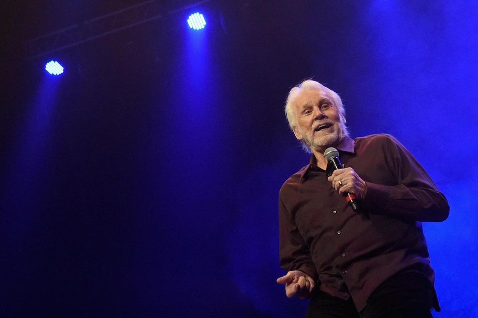 NASHVILLE, TN - FEBRUARY 08: Kenny Rogers performs