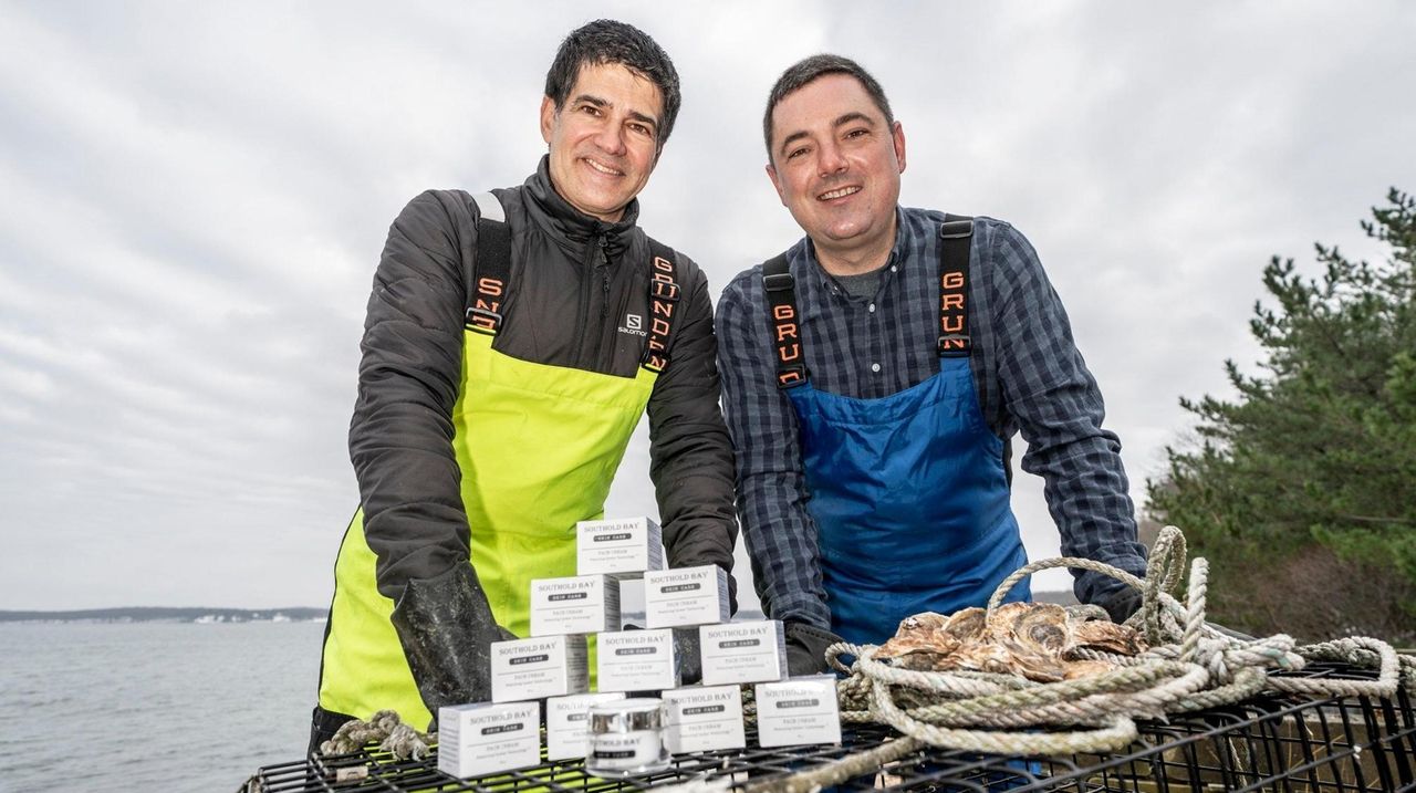 Long Island oyster farmers David Daly and his