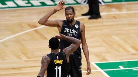 Nets Kevin Durant And Kyrie Irving Show Getting Rave Reviews After First Two Episodes Newsday