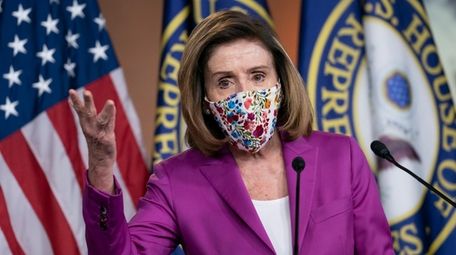 House Speaker Nancy Pelosi holds a news conference