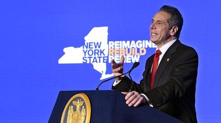 Gov. Andrew M. Cuomo delivers his State of