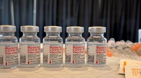 The Moderna COVID-19 vaccine at Stony Brook University