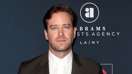 Armie Hammer, who stepped away from his starring