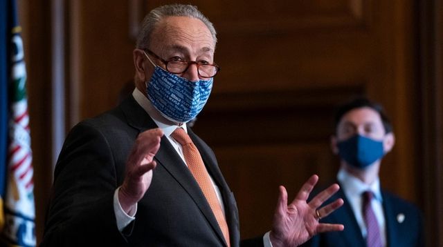 Senate Majority Leader Chuck Schumer (D-N.Y.) vows "there