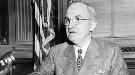 Harry Truman (1884-1972), the 33rd President of the