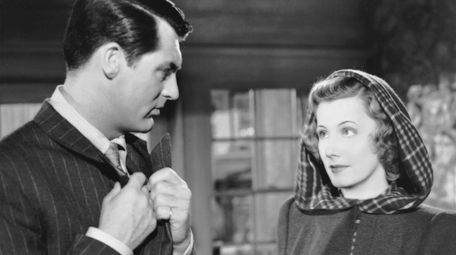 Cary Grant and Irene Dunne share love and