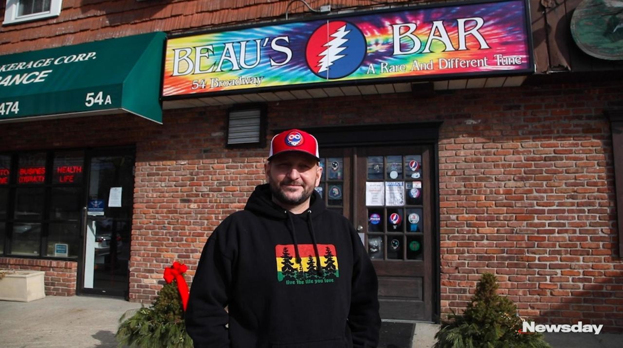 Anthony "Beau" Carino, owner of Beau's Bar, says