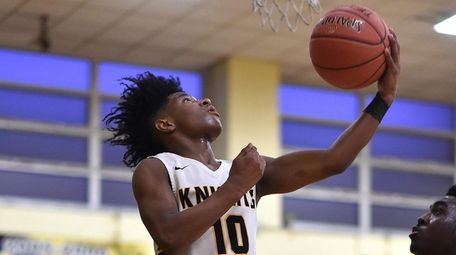 Uniondale HS basketball player Jo-Jo Wright, 15, was