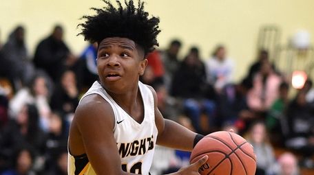 Uniondale High School star sophomore Jo-Jo Wright was