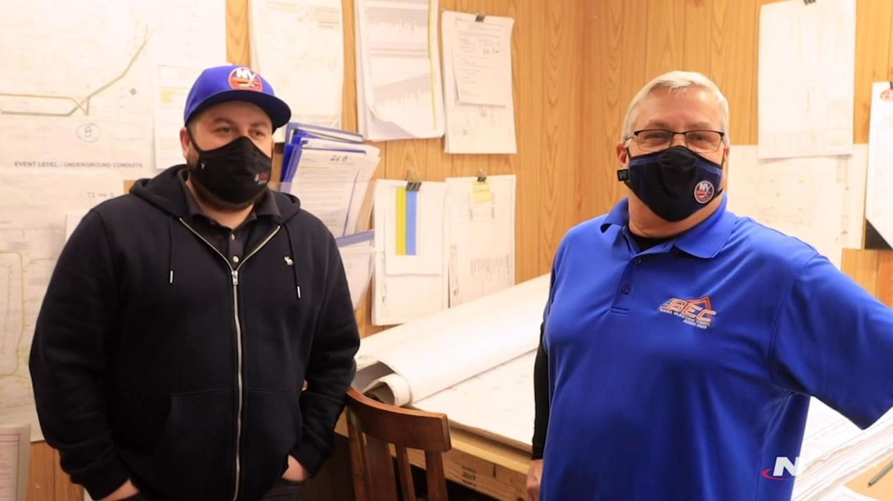 Mark and Chris Worhle are passionate Islanders fans