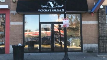 The owners of Victoria's Nails & Spa, with