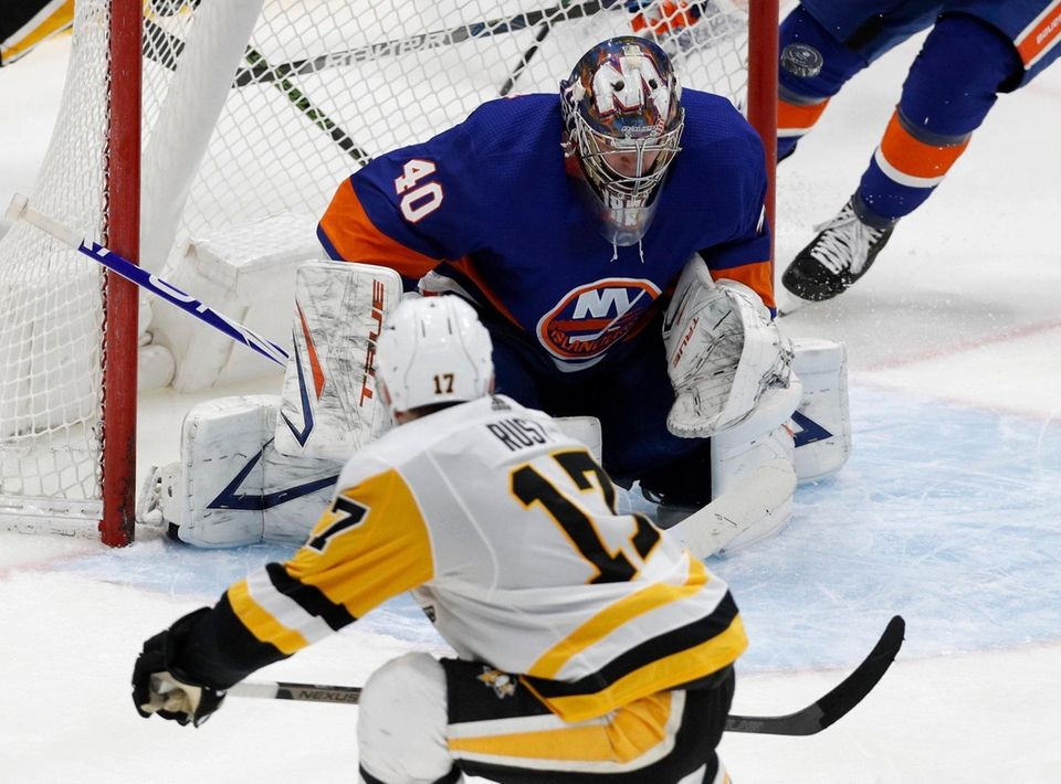 Semyon Varlamov #40 of the New York Islanders