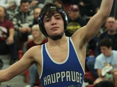 Frankie Volpe (Hauppauge) won over Sean Beatty (Patchogue-Medford)