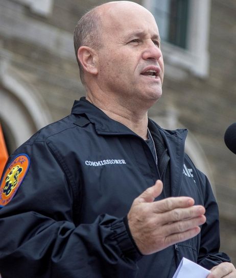 Nassau County Police Commissioner Patrick Ryder and Nassau