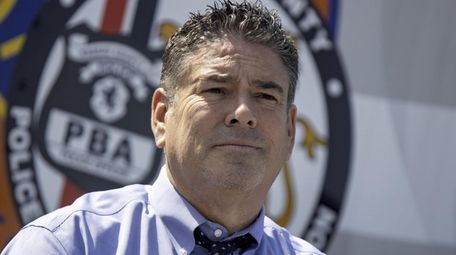 Nassau PBA President James McDermott in Mineola in
