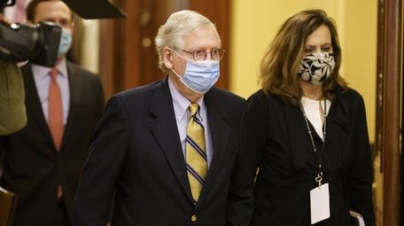 Senate Minority Leader Mitch McConnell at the U.S.