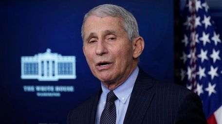 Dr. Anthony Fauci said Sunday the Biden administration