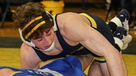 Chase Liardi of Massapequa has control of Long