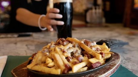 Poutine at the Irish Times Pub in Holbrook.