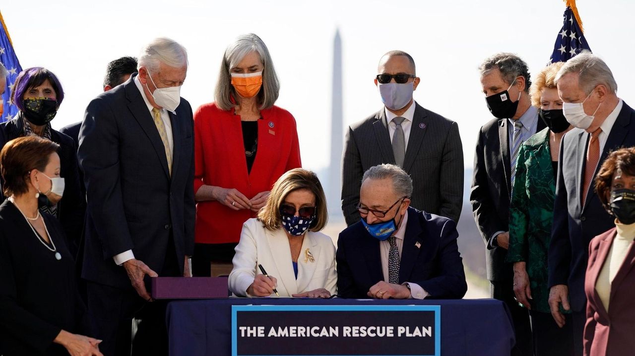 Long Islanders react to the $1.9 trillion stimulus