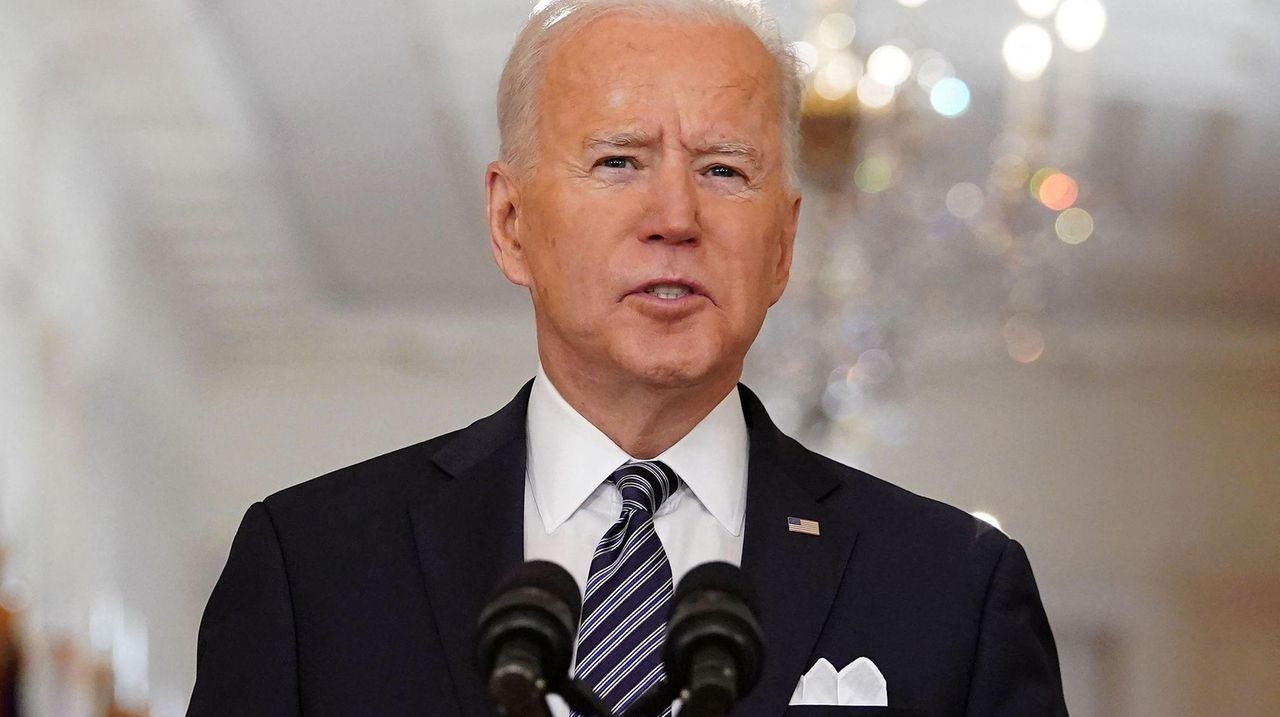 In his first prime-time address, President Joe Biden'