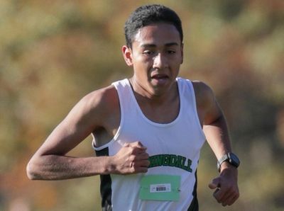 Anthony Diaz of Farmingdale places 2nd during the