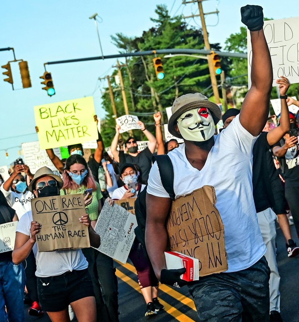 Protestors, and allies of the Black Lives Matter