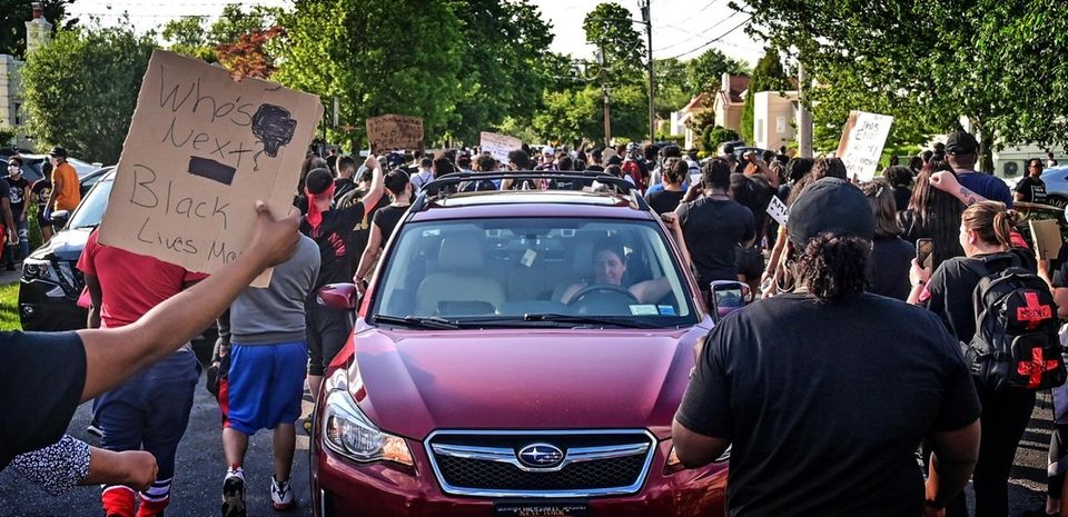 Protestors, and allies of the Black Lives Matter