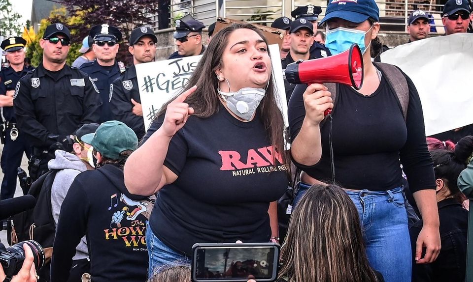 Protestors, and allies of the Black Lives Matter