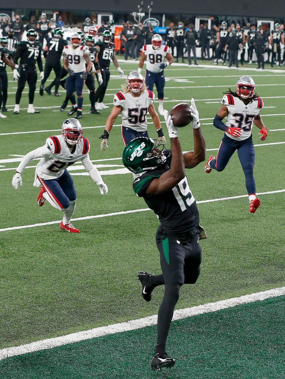 Breshad Perriman #19 of the New York Jets