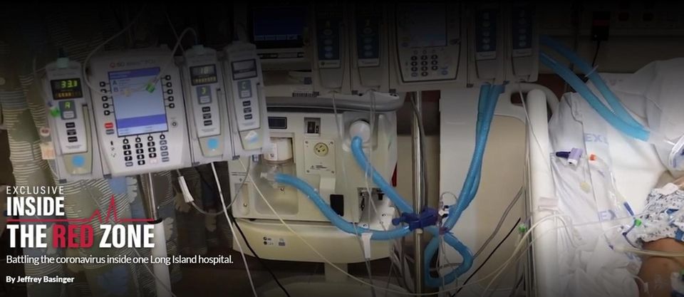 Battling the coronavirus inside one Long Island hospital...