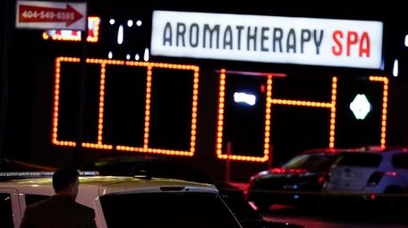 One of the two Atlanta massage parlors where