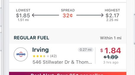 Find the lowest gas prices in your neighborhood