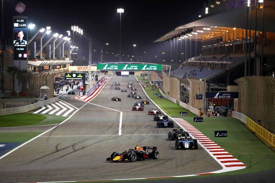 BAHRAIN, BAHRAIN - MARCH 27: Juri Vips of