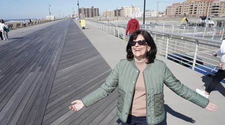 Jane Smith Fisher of Long Beach walks more
