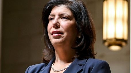 Nassau County District Attorney Madeline Singas inside the