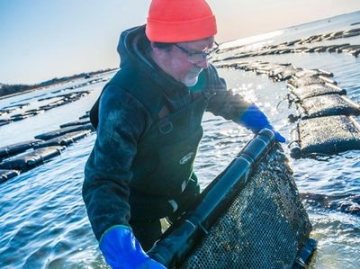 Paul McCormick, owner of Great Gun Shellfish Co.,