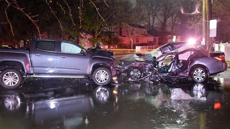 A 52-year-old woman from Brentwood was killed Thursday
