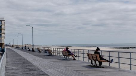 The boardwalk in Atlantic Beach comes to life
