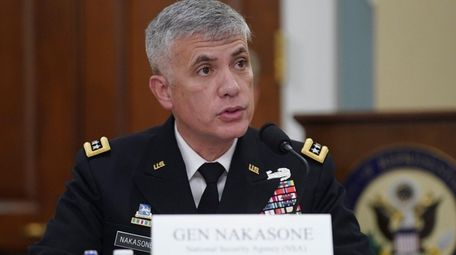Gen. Paul Nakasone, National Security Agency director, at