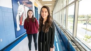 Twins Uma and Maya Arengo, valedictorian and salutatorian,
