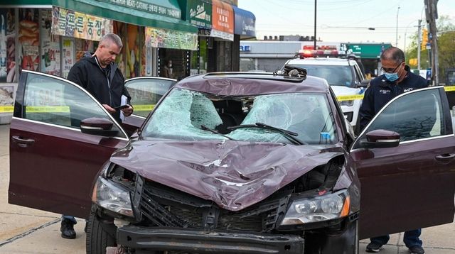 Anastasios Tsakos Nypd Highway Officer From East Northport Dies After Hit And Run On Lie Police Say Newsday